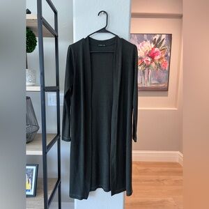 Cotton On Dark Green Open Front Cardigan